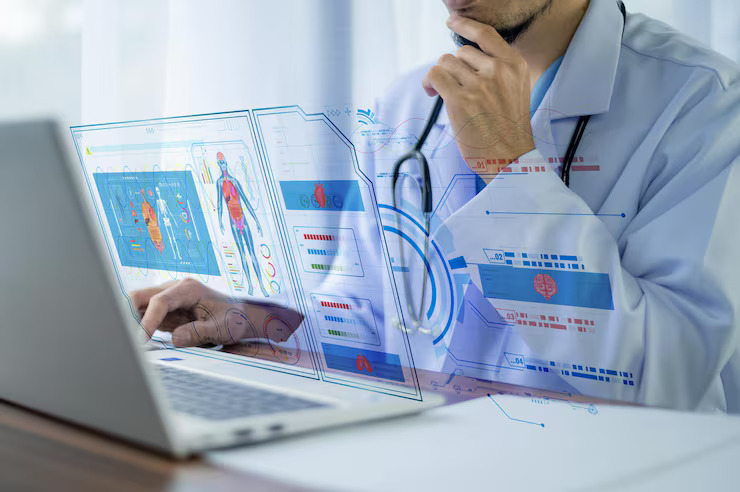 Animated hospital dashboard